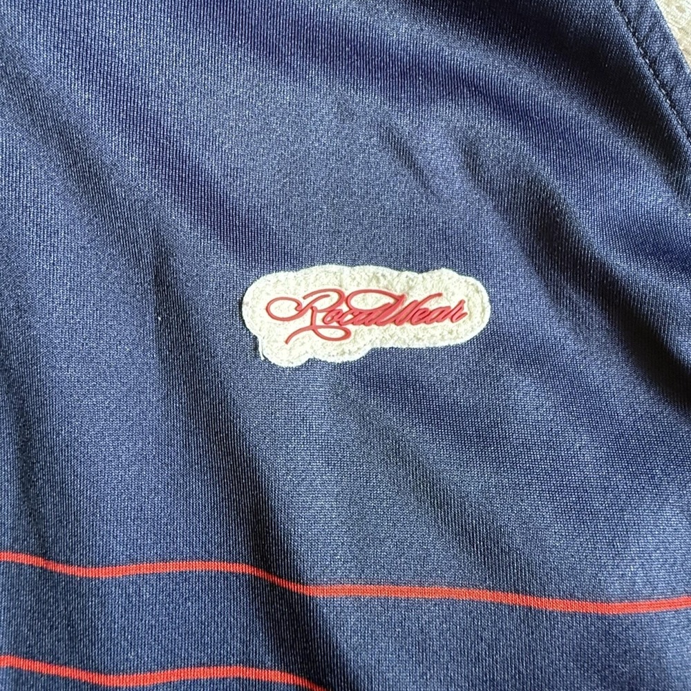 Rocawear Track Jacket Mens XL Blue Stripe Full Zip Lightweight Knit Athletic - Picture 4 of 6